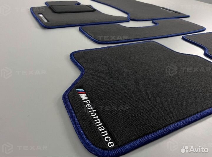 Коврики для BMW 5 серии V E60 Blue
