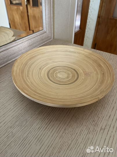 Деревянное блюдо IKEA