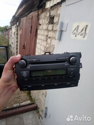Штатная магнитола королла Е150