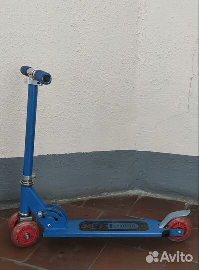 Самокат трёхколесный детский