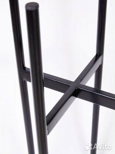 Металлическая подставка под кашпо цветок растений