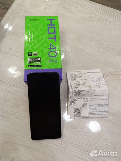 Infinix HOT 40 Pro, 8/256 ГБ