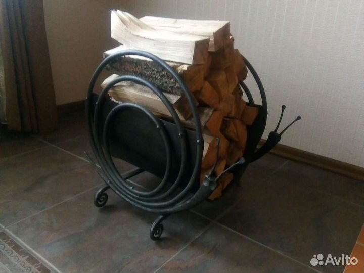 Каминный набор, дровница, каминное зеркало