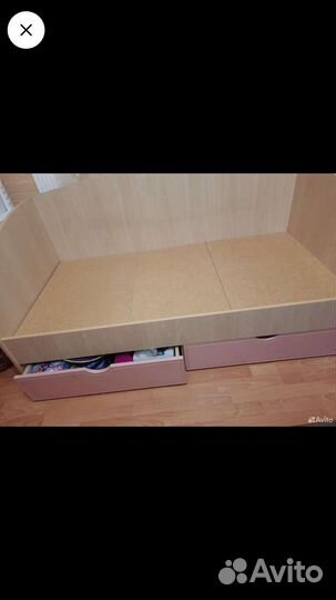 Детская кровать от 3 лет с матрасом бу