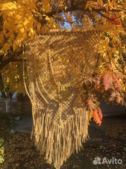 Макраме панно