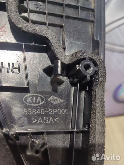 Накладка молдинг двери Kia sorento XM Прав