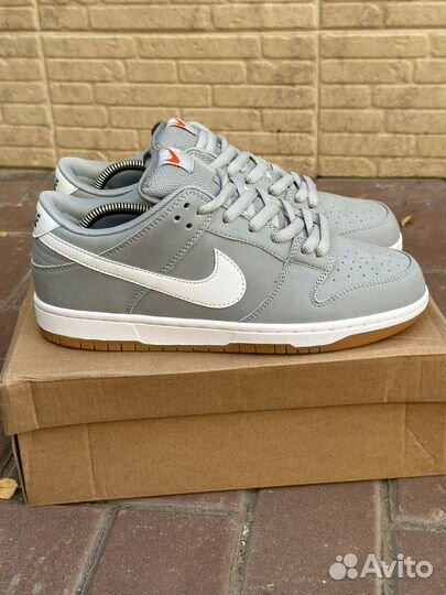 Кроссовки Nike sb dunk low Wolf Grey