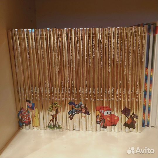 Книги Disney Золотая коллекция (1-37) бронь