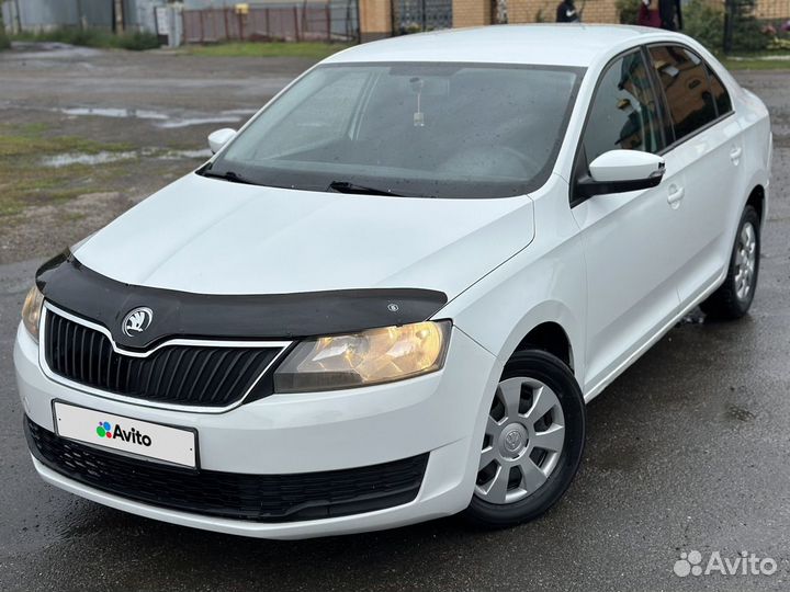 Skoda Rapid 1.6 МТ, 2018, 65 500 км