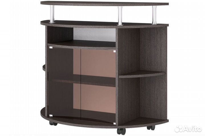 Тумба под телевизор тв-7 со стеклом