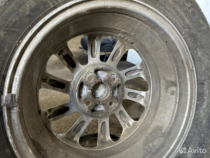 Диск литой hyundai solaris 2 r15