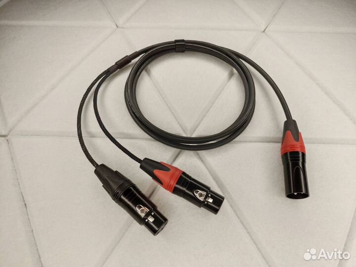 Xlr На 2 xlr Canare l-4e5at insert Japan