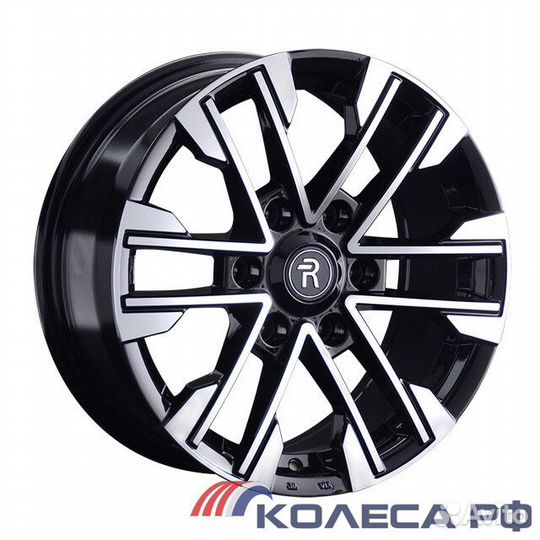 Диски Toyota TY310 7.5/17 6x139.7 ET25 d106.1 BKF