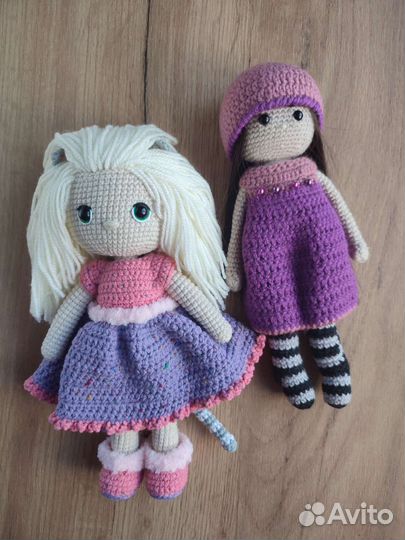 Вязаные игрушки ручной работы