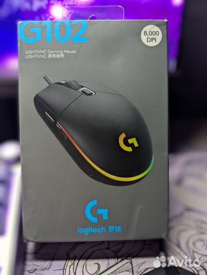 Игровая мышь logitech g102