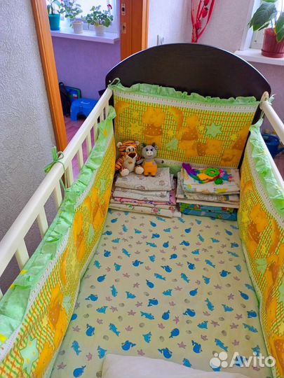 Бортики в кроватку