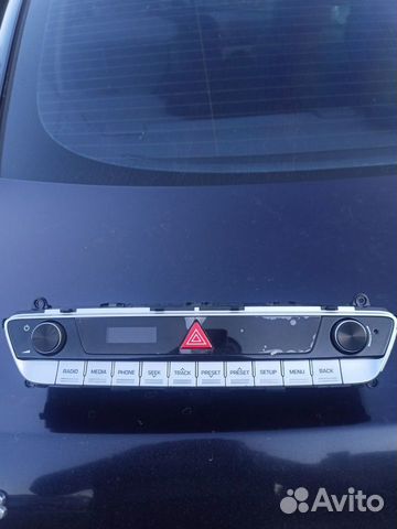 Блок управления магнитолой Hyindai Sonata 7