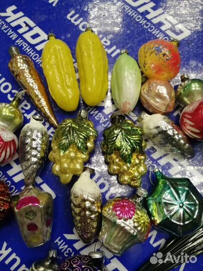 Ёлочные игрушки СССР 60г