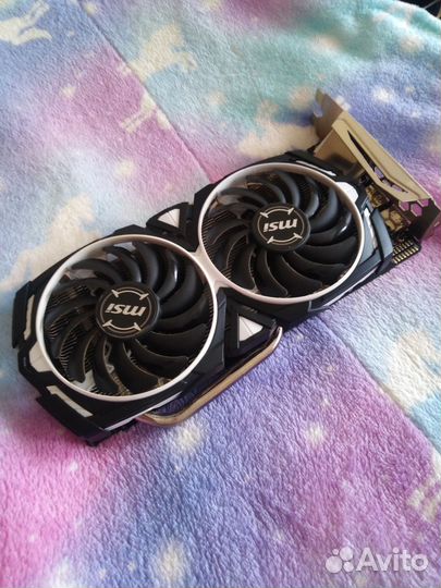 Видеокарте rx 570 4gb