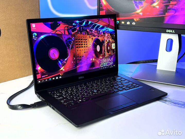 Сенсорный Dell 7480 + монитор 23,6
