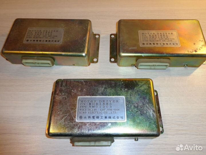 Блоки управления JCB для строительной техники