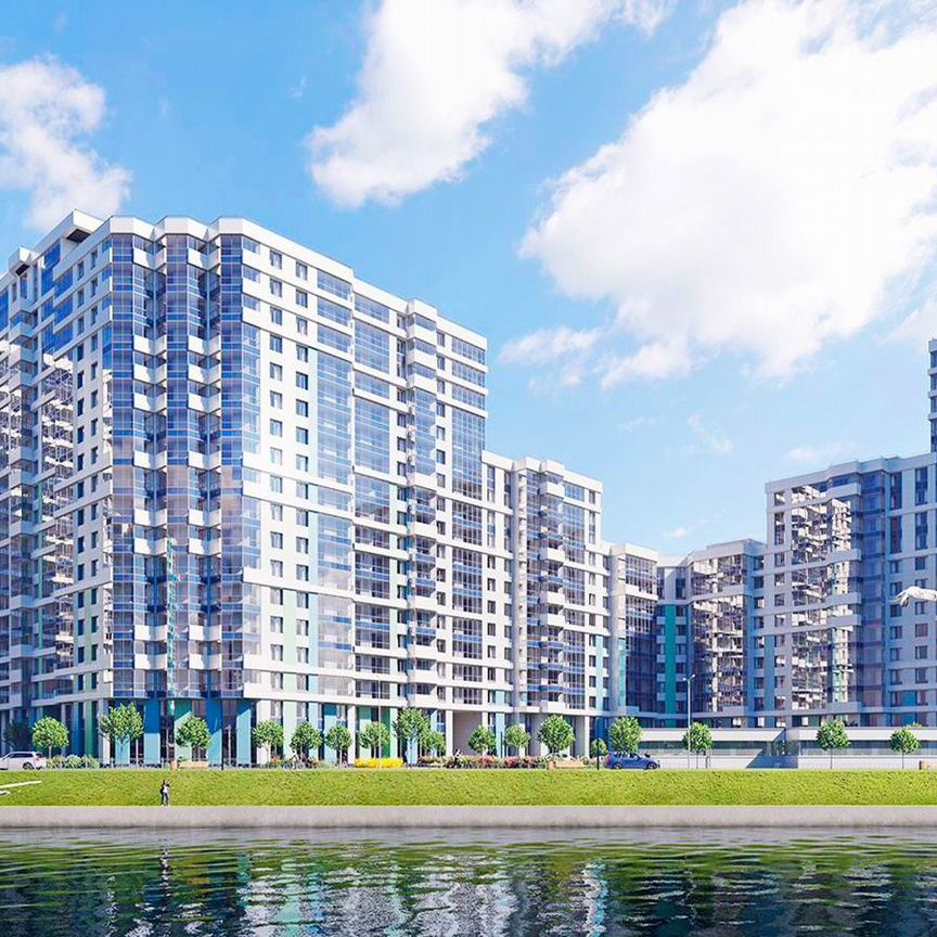 2-к. квартира, 55 м², 3/20 эт.