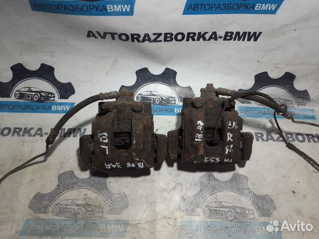 Суппорт тормозной задний левый BMW X5 E53 LCI