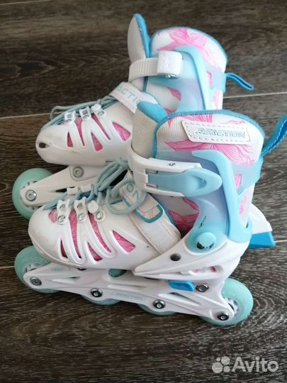 Роликовые коньки детские раздвижные