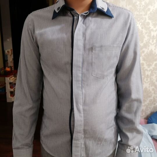 Рубашки школьные р. 122-134