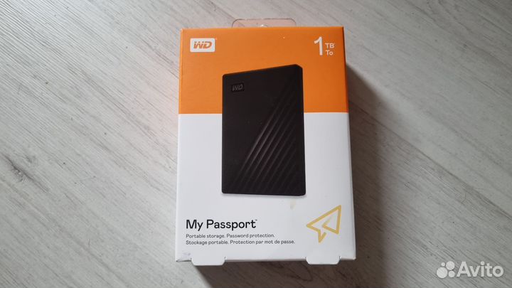 Внешний HDD WD My Passport 1 Tb