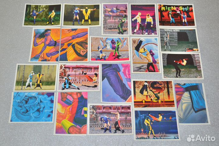 Карточки Наклейки Мортал Комбат