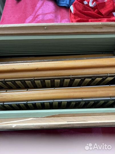 Баян цельнопланочный типа Юпитер готово-выборный