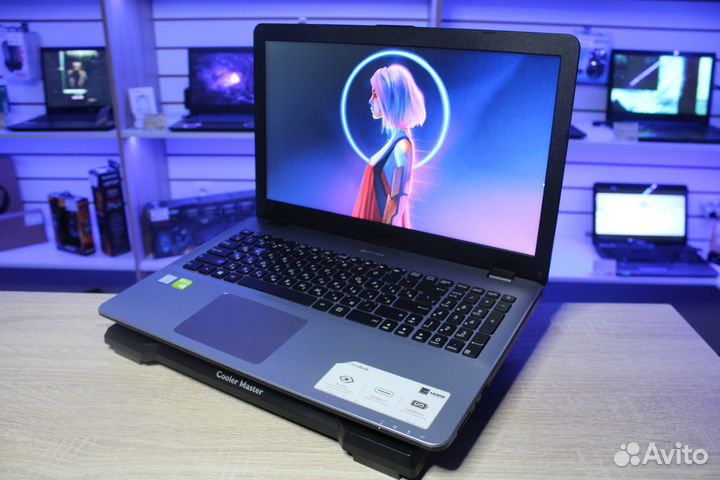 Ноутбук для игр \ Intel + Nvidia \ FHD \ SSD