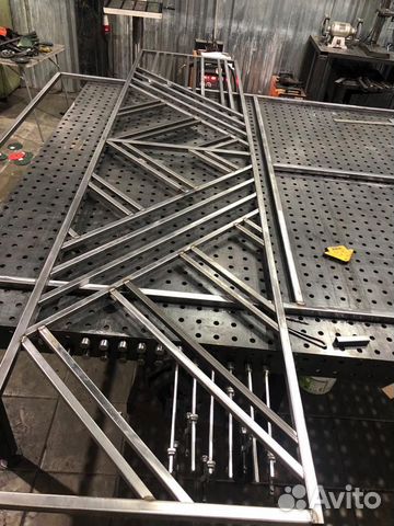 Изготовление металлических опор, каркасов из стали