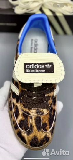 Леопардовые кеды adidas