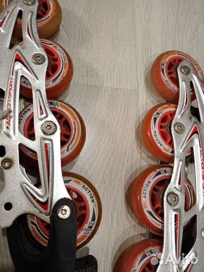 Коньки ролики 2 в 1 р. 34-38