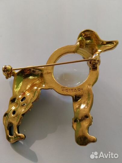 Пудель от Trifari jelly belly