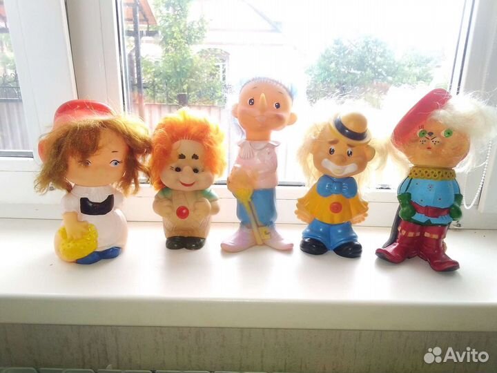 Резиновые игрушки СССР