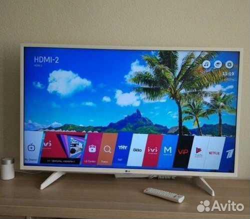 Телевизор 43 дюйма, 4K, LG 43UH619V