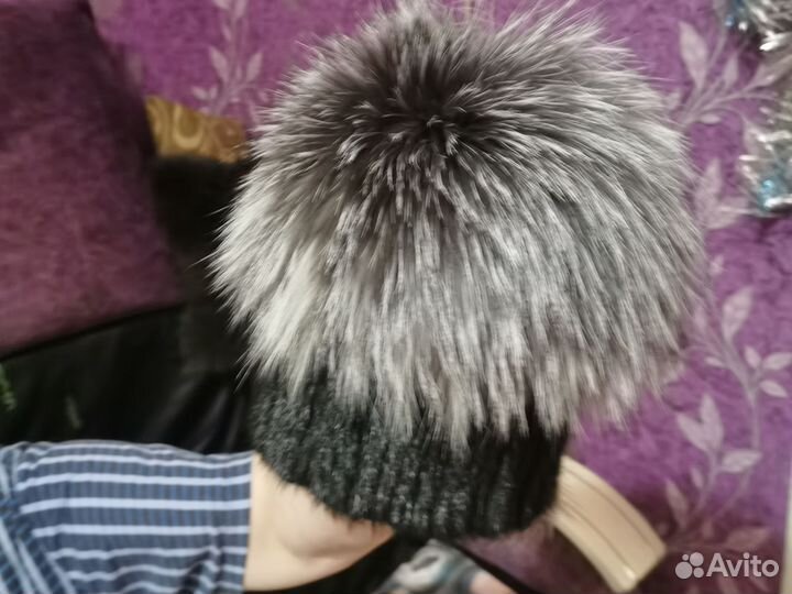 Шапка норковая