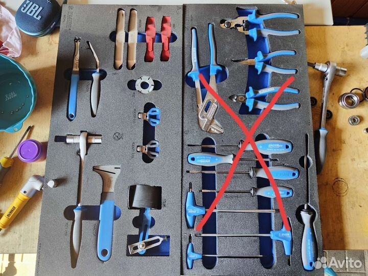 Велоинструмент Park Tool, Unior, Rock Shox, Sram