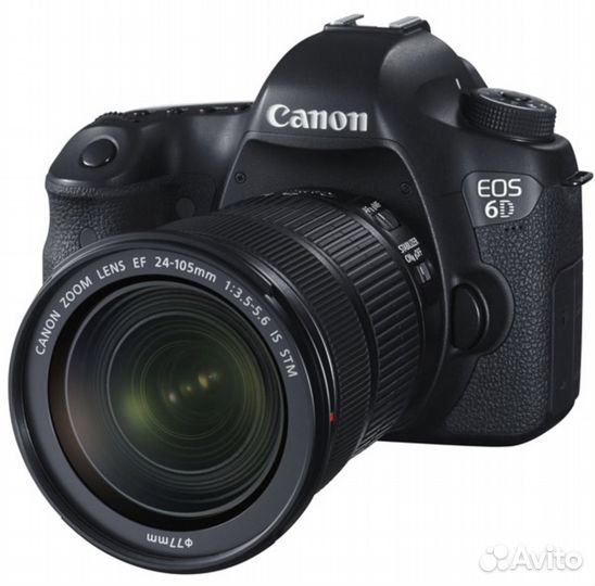Фотоаппарат зеркальный Canon EOS 6D WG Kit 24-105
