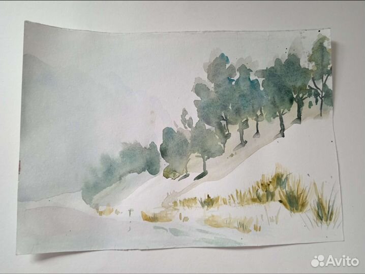 Акварельные пейзажи