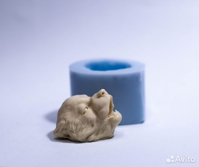 Силиконовый молд лицо