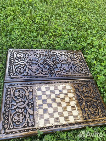 Нарды ручной работы резные