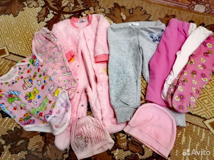 Детские вещи пакетом для девочек от 53-70