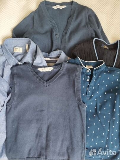 Рюкзак + пакет одежды для школьника 118-125 см