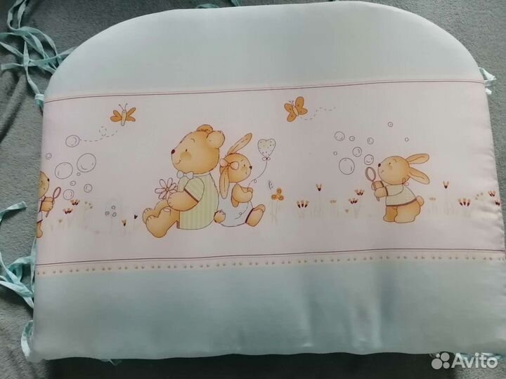 Бортики в краватку+ постельное