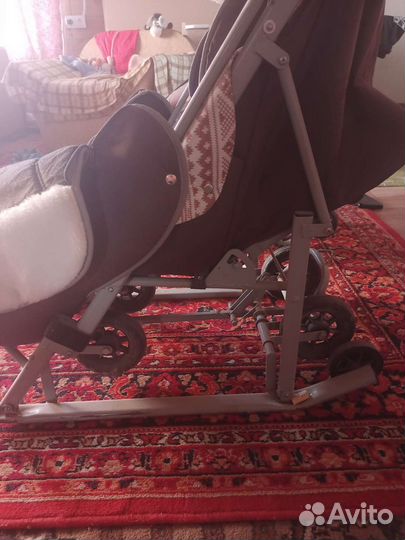 Детские санки коляска