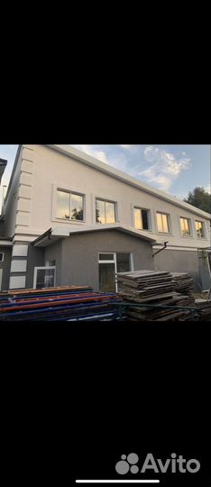 Фасадные работы утепление штукатурка